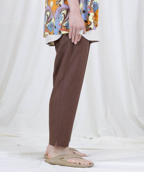 Iroquois(イロコイ)の「REFLAX WEATHER CLOTH PT【セットアップ対応】(その他パンツ・メンズ・ブラック/ベージュ/ネイビー/ブラウン・1/2/3)」の12枚目の写真