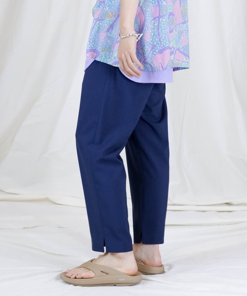 Iroquois(イロコイ)の「REFLAX WEATHER CLOTH PT【セットアップ対応】(その他パンツ・メンズ・ブラック/ベージュ/ネイビー/ブラウン・1/2/3)」の22枚目の写真