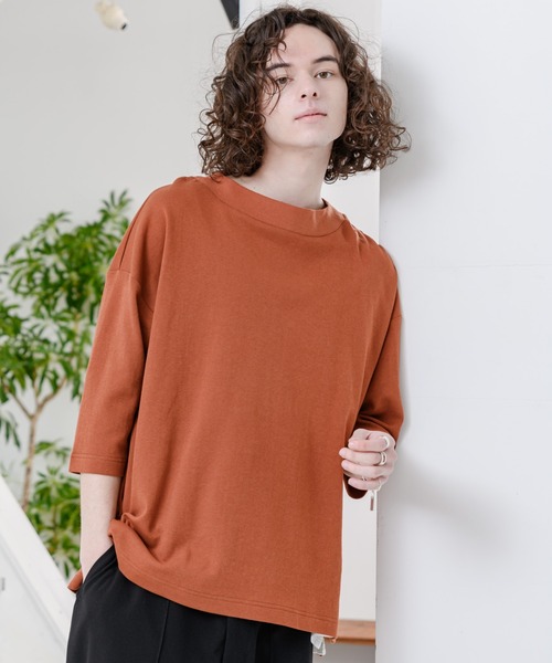 CASPER JOHN（キャスパージョン）の「Low Mock-neck Big T-shirts/ローモックネックビッグT（Tシャツ ...