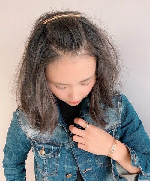 Select べっ甲ヘアクリップ バレッタ ヘアクリップ Tone Select Lesrire Tone Goods トーンセレクト グッズ のファッション