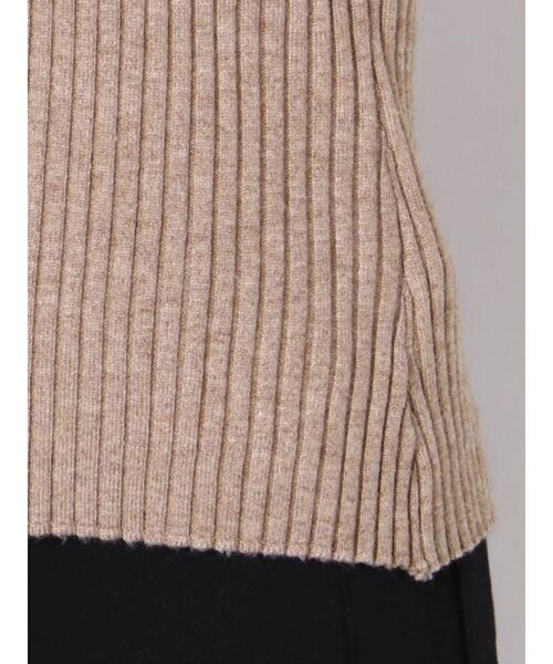 dazzlin（ダズリン）の「ギャザースリーブリブベストトップス（ニット/セーター・レディース・グレー/モカ・FREE）」の20枚目の写真