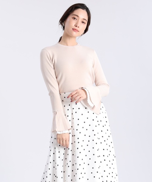 セール Maglie Par Ef De フレアスリーブニット ニット セーター Maglie Par Ef De マーリエパーエフデ のファッション通販 Zozotown