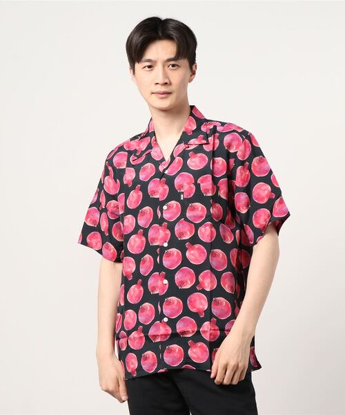FTC POMEGRANATE RAYON SHIRTオープンカラー　ザクロ柄 FTC（エフティーシー）の「POMEGRANATE RAYON SHIRT（シャツ
