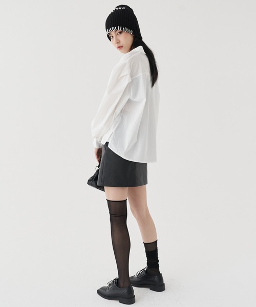 FEKETE（フェケテ）の「FEKETE WIDE BI-COLOR STITCH BEANIE（ニットキャップ/ビーニー・メンズ・ブラック/ベージュ・FREE）」の20枚目の写真