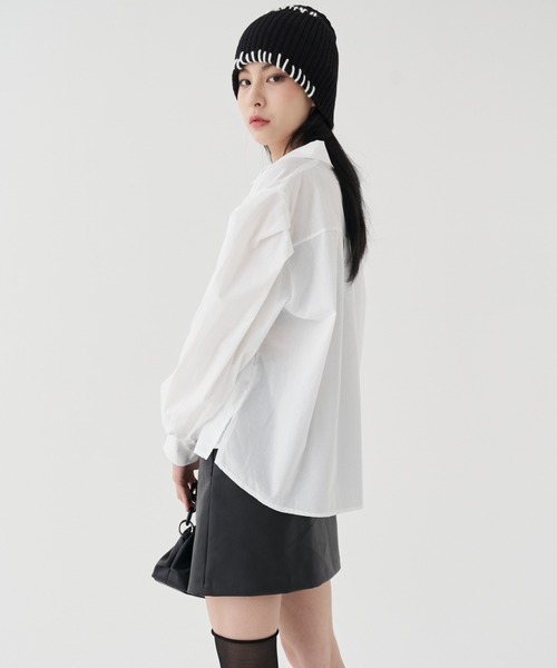 FEKETE（フェケテ）の「FEKETE WIDE BI-COLOR STITCH BEANIE（ニットキャップ/ビーニー・メンズ・ブラック/ベージュ・FREE）」の21枚目の写真