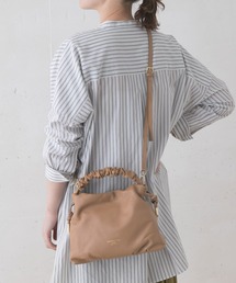 URBAN RESEARCH ROSSO WOMEN | CHRISTIAN VILLA　ギャザーハンドルバッグ(ハンドバッグ)