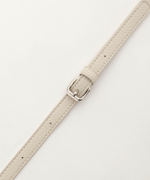 MONO-MART（モノマート）の「PUレザー フラップミニショルダーバッグ ネックポーチ（ショルダーバッグ・メンズ・ブラック/ダークブラウン/グレー/ベージュ/グレイッシュベージュ・FREE）」の19枚目の写真