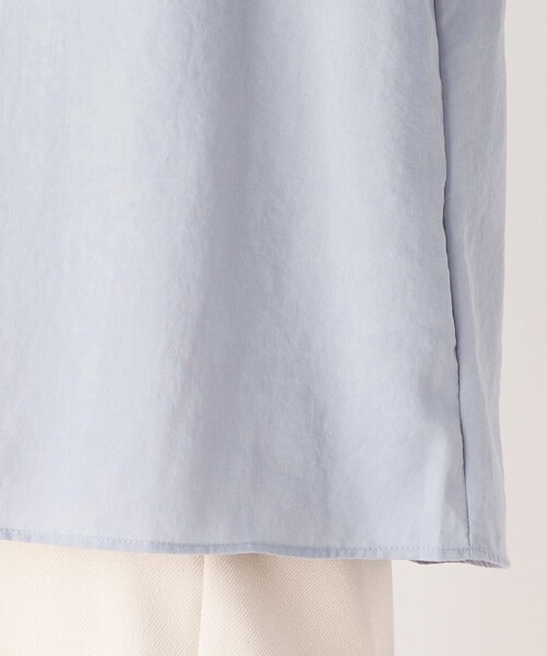 pink adobe（ピンクアドベ）の「◆【M-LL】ピンタックブラウス（シャツ/ブラウス・レディース・チャコールグレー/ライトブルー/アイボリー/ライトベージュ・40/38/42）」の11枚目の写真