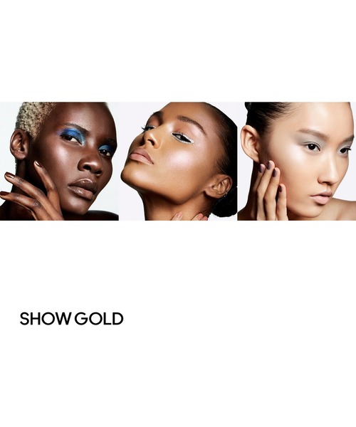 M・A・C（マック）の「【M･A･C /マック】エクストラ ディメンション スキンフィニッシュ（フェイスパウダー・レディース・ウィスパー オブ ギルト/ショー ゴールド/ダブル グリーム・FREE）」の6枚目の写真