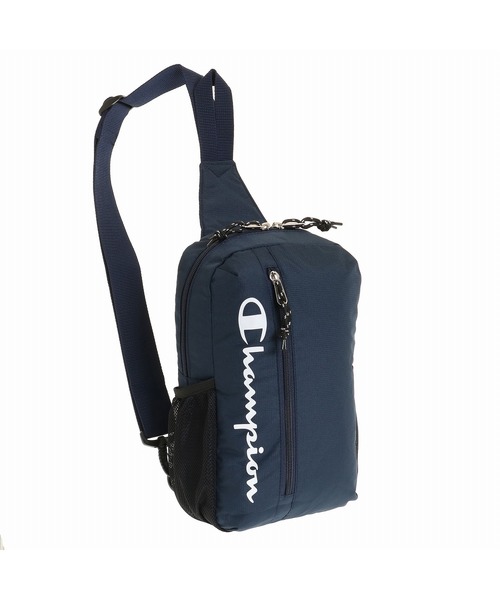 Champion(チャンピオン)の「Champion/チャンピオン スペース ボディーバッグ 63162(ボディバッグ/ウエストポーチ・メンズ・ネイビー/ブラック/ライトブルー・FREE)」の3枚目の写真