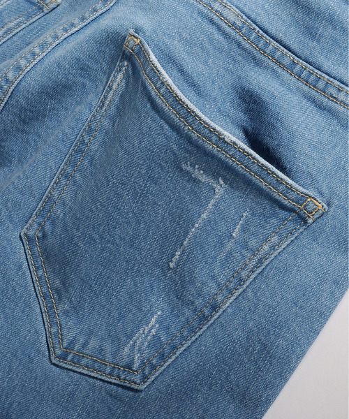 neos(ネオス)の「【neos -addictive design-】ストレッチ ブリーチ ダメージ スキニー デニムパンツ(デニムパンツ・メンズ・ブラック系その他/ブルー・MEDIUM/SMALL/LARGE/X-LARGE)」の22枚目の写真