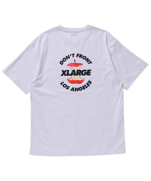 XLARGE（エクストララージ）の「S/S TEE APPLE（Tシャツ/カットソー・メンズ・ブラック/ホワイト/パープル・S/L/XL/M）」の5枚目の写真