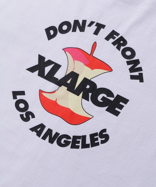 XLARGE（エクストララージ）の「S/S TEE APPLE（Tシャツ/カットソー・メンズ・ブラック/ホワイト/パープル・S/L/XL/M）」の8枚目の写真
