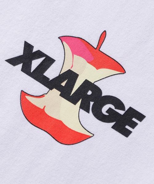 XLARGE（エクストララージ）の「S/S TEE APPLE（Tシャツ/カットソー・メンズ・ブラック/ホワイト/パープル・S/L/XL/M）」の9枚目の写真