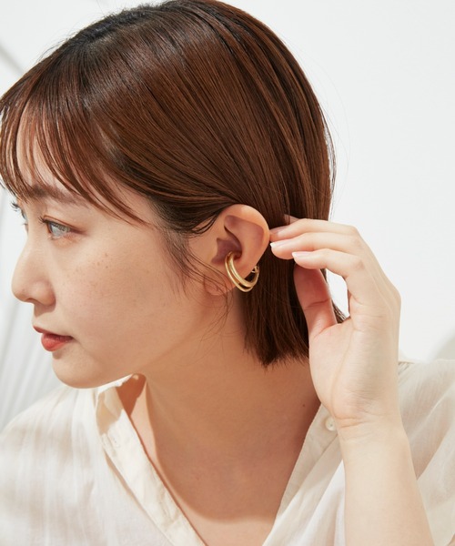 Auntie Rosa Holiday（アンティローザホリデー）の「ニュアンスイアリング（片耳）（イヤリング・レディース・ゴールド/シルバー・FREE）」の8枚目の写真