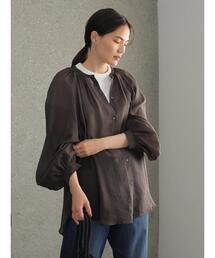 AMERICAN HOLIC | シアードルマンギャザーブラウス(シャツ/ブラウス)