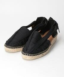 美品　NAGUISA /ナギサ　リボン付　エスパドリーユ 37 NAGUISA（ナギサ）の「＜NAGUISA＞トラディショナル