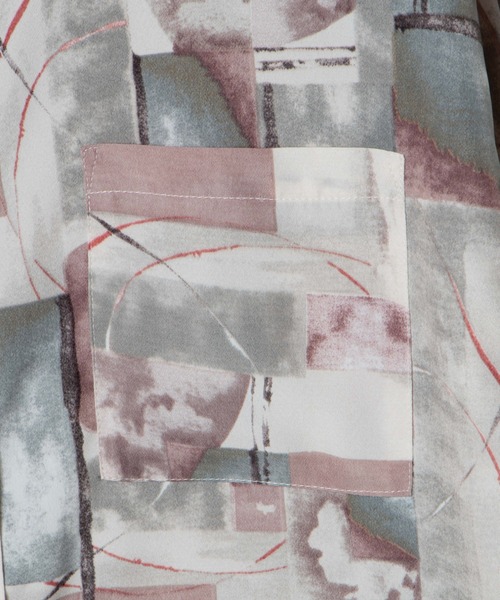 WEGO（ウィゴー）の「WEGO/ルーズマーブルシャツ（シャツ/ブラウス・レディース・その他3/その他1/その他2・FREE）」の6枚目の写真