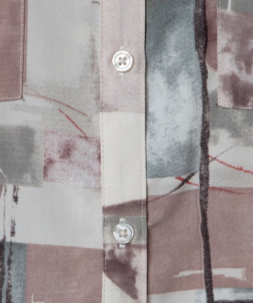 WEGO（ウィゴー）の「WEGO/ルーズマーブルシャツ（シャツ/ブラウス・レディース・その他3/その他1/その他2・FREE）」の7枚目の写真