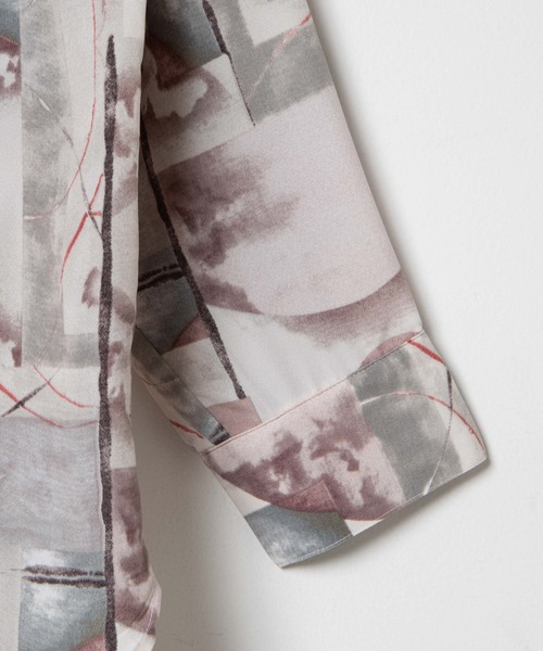 WEGO（ウィゴー）の「WEGO/ルーズマーブルシャツ（シャツ/ブラウス・レディース・その他3/その他1/その他2・FREE）」の9枚目の写真