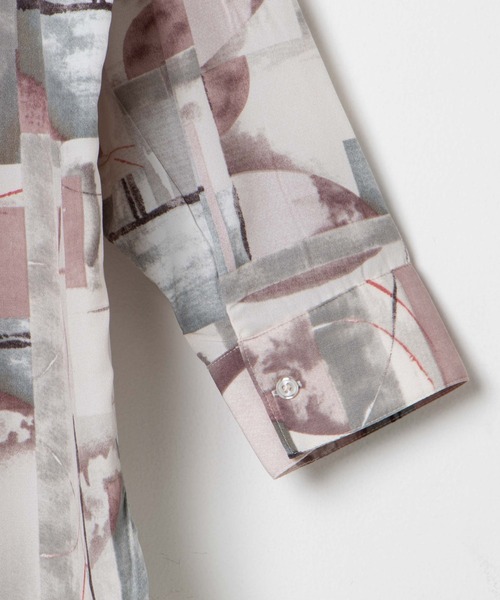 WEGO（ウィゴー）の「WEGO/ルーズマーブルシャツ（シャツ/ブラウス・レディース・その他3/その他1/その他2・FREE）」の5枚目の写真