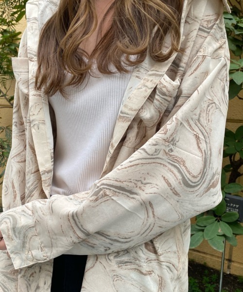 WEGO（ウィゴー）の「WEGO/ルーズマーブルシャツ（シャツ/ブラウス・レディース・その他3/その他1/その他2・FREE）」の18枚目の写真