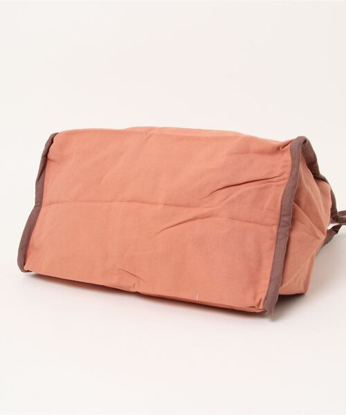 DONOBAN（ドノバン）の「パイピング細ハンドルトート [E]（トートバッグ・レディース・キナリ/オレンジ/ネイビー/チャコール/モスグリーン・ONESIZE）」の8枚目の写真