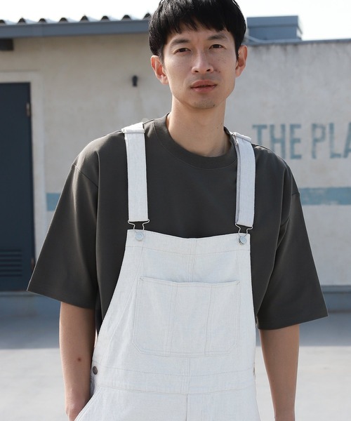 LAKOLE（ラコレ）の「スムーススウェットライクTシャツ / 939195（Tシャツ/カットソー・メンズ・ホワイト/ブルーグレー/チャコール/ベージュ/ライトグリーン・MEDIUM/LARGE/X-LARGE）」の4枚目の写真