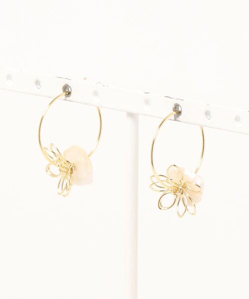 jumelle（ジュメロ）の「ワイヤーピアス（ピアス（両耳用）・レディース・A・FREE）」の3枚目の写真