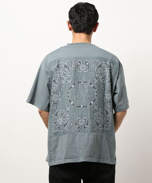JOURNAL STANDARD relume（ジャーナルスタンダード　レリューム）の「【ELEPHANT BRAND/エレファント ブランド】バックプリントTシャツ（Tシャツ/カットソー・メンズ・グレー/ライトグリーン/シャーベット・MEDIUM/LARGE）」の17枚目の写真