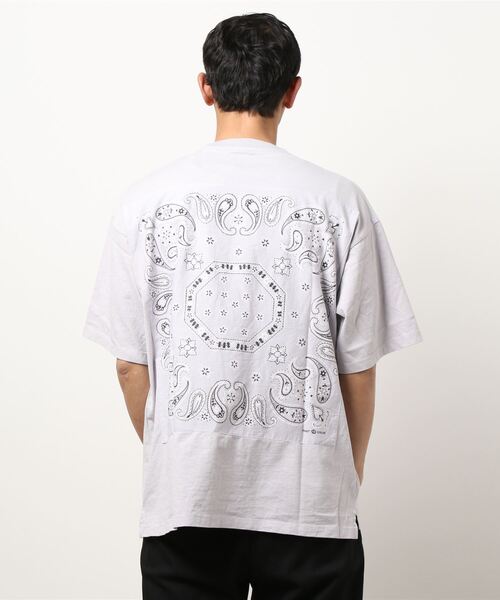 JOURNAL STANDARD relume（ジャーナルスタンダード　レリューム）の「【ELEPHANT BRAND/エレファント ブランド】バックプリントTシャツ（Tシャツ/カットソー・メンズ・グレー/ライトグリーン/シャーベット・MEDIUM/LARGE）」の18枚目の写真