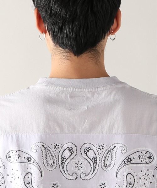 JOURNAL STANDARD relume（ジャーナルスタンダード　レリューム）の「【ELEPHANT BRAND/エレファント ブランド】バックプリントTシャツ（Tシャツ/カットソー・メンズ・グレー/ライトグリーン/シャーベット・MEDIUM/LARGE）」の12枚目の写真