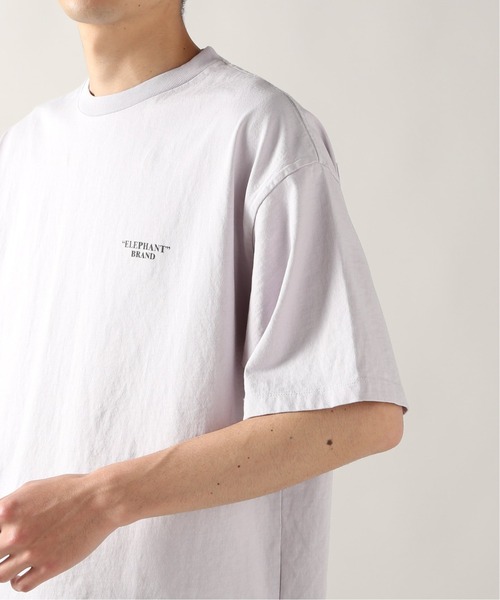 JOURNAL STANDARD relume（ジャーナルスタンダード　レリューム）の「【ELEPHANT BRAND/エレファント ブランド】バックプリントTシャツ（Tシャツ/カットソー・メンズ・グレー/ライトグリーン/シャーベット・MEDIUM/LARGE）」の14枚目の写真