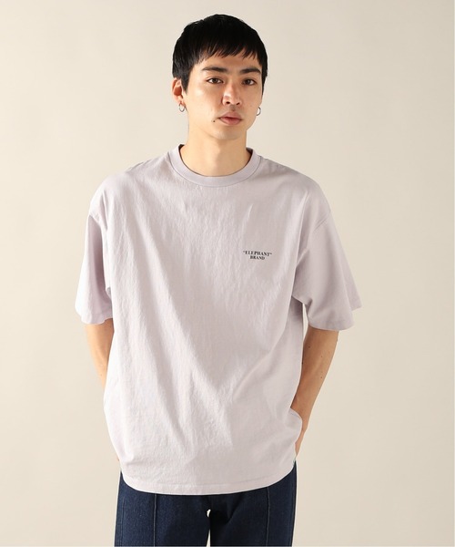 JOURNAL STANDARD relume（ジャーナルスタンダード　レリューム）の「【ELEPHANT BRAND/エレファント ブランド】バックプリントTシャツ（Tシャツ/カットソー・メンズ・グレー/ライトグリーン/シャーベット・MEDIUM/LARGE）」の5枚目の写真