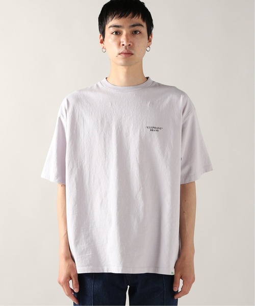 JOURNAL STANDARD relume（ジャーナルスタンダード　レリューム）の「【ELEPHANT BRAND/エレファント ブランド】バックプリントTシャツ（Tシャツ/カットソー・メンズ・グレー/ライトグリーン/シャーベット・MEDIUM/LARGE）」の8枚目の写真