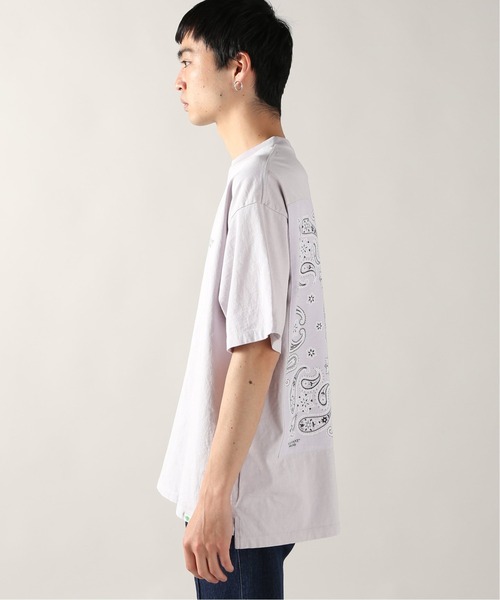 JOURNAL STANDARD relume（ジャーナルスタンダード　レリューム）の「【ELEPHANT BRAND/エレファント ブランド】バックプリントTシャツ（Tシャツ/カットソー・メンズ・グレー/ライトグリーン/シャーベット・MEDIUM/LARGE）」の9枚目の写真