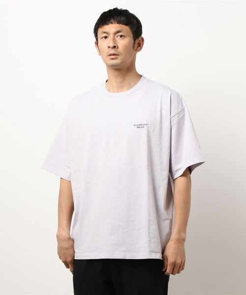 JOURNAL STANDARD relume（ジャーナルスタンダード　レリューム）の「【ELEPHANT BRAND/エレファント ブランド】バックプリントTシャツ（Tシャツ/カットソー・メンズ・グレー/ライトグリーン/シャーベット・MEDIUM/LARGE）」の21枚目の写真