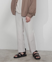 Loose/ルース | ハイウエスト フルレングス ストレートパンツ(スラックス)