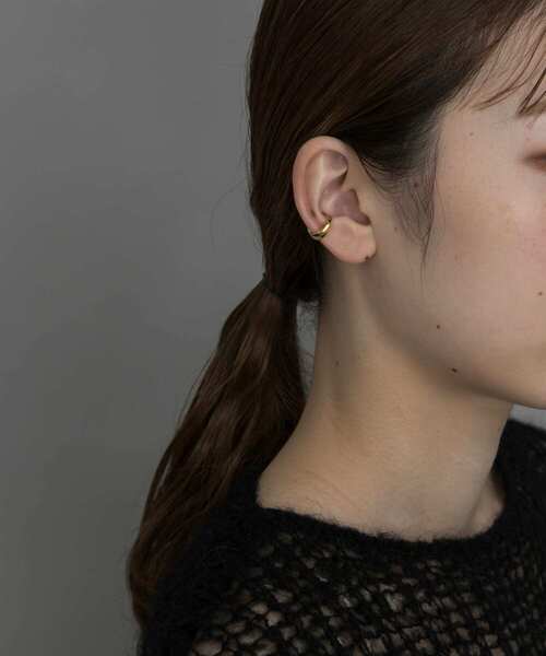 SMELLY（スメリー）の「silver925シンプルカフ（イヤーカフ・レディース・ゴールド/シルバー・-）」の6枚目の写真