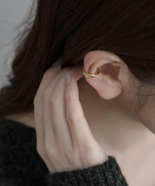 SMELLY（スメリー）の「silver925シンプルカフ（イヤーカフ・レディース・ゴールド/シルバー・-）」の7枚目の写真