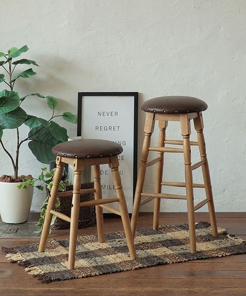 Rasic ロースツール ブラウン（家具）｜GEORGE'S（ジョージズ） 5,742円