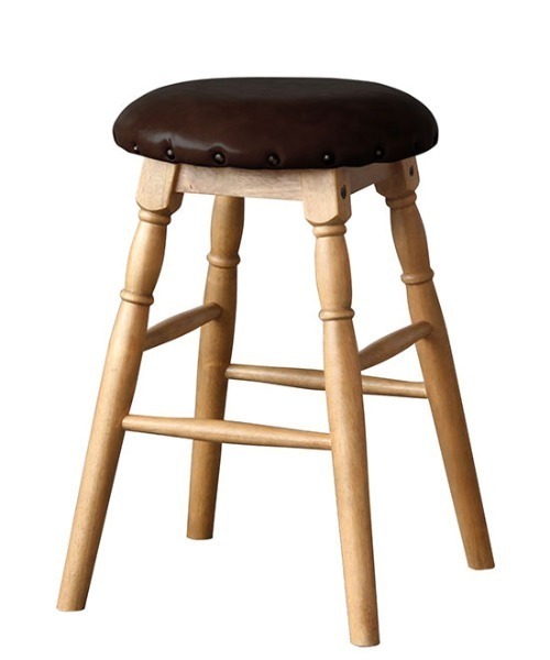 GEORGE'S（ジョージズ）の「Rasic ロースツール ブラウン（家具・レディース・ブラウン・FREE）」の2枚目の写真