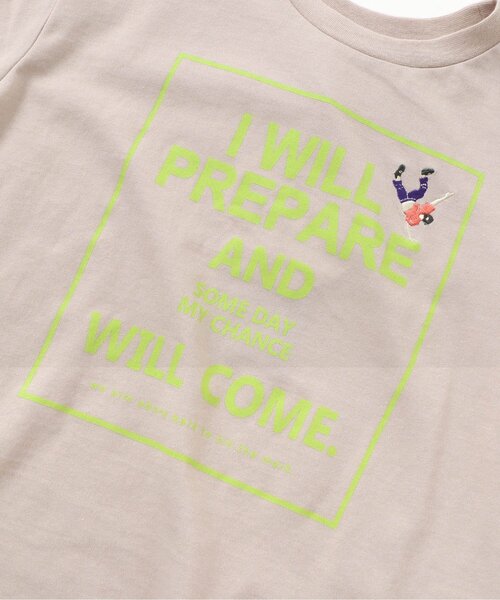 BREEZE(ブリーズ)の「アクティブボックスロゴTシャツ_吸水速乾(Tシャツ/カットソー・キッズ・チャコール/ベージュ/オフホワイト・100/130/90/150/120/110/140)」の6枚目の写真