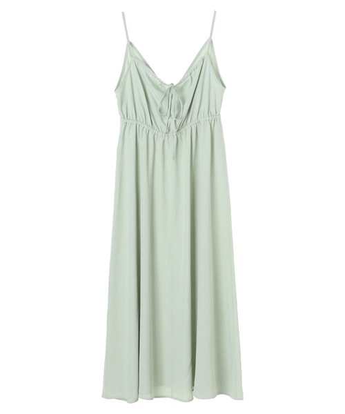 earth music&ecology（アースミュージックアンドエコロジー）の「カシュクールキャミワンピース ＊（ワンピース・レディース・モカ/ミント/その他・FREE）」の13枚目の写真