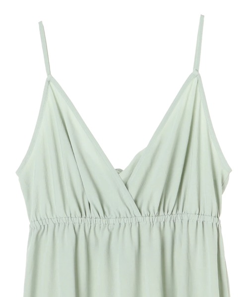 earth music&ecology（アースミュージックアンドエコロジー）の「カシュクールキャミワンピース ＊（ワンピース・レディース・モカ/ミント/その他・FREE）」の14枚目の写真