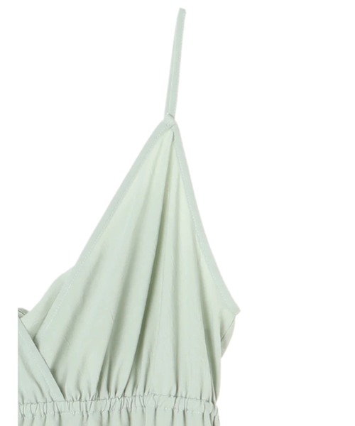 earth music&ecology（アースミュージックアンドエコロジー）の「カシュクールキャミワンピース ＊（ワンピース・レディース・モカ/ミント/その他・FREE）」の15枚目の写真