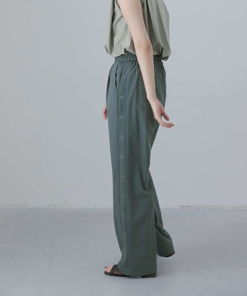 LAATO（ラート）の「RELAX TACK PANTS（その他パンツ・レディース・カーキ/ベージュ/グリーン・FREE）」の3枚目の写真