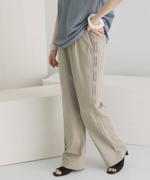 LAATO（ラート）の「RELAX TACK PANTS（その他パンツ・レディース・カーキ/ベージュ/グリーン・FREE）」の6枚目の写真