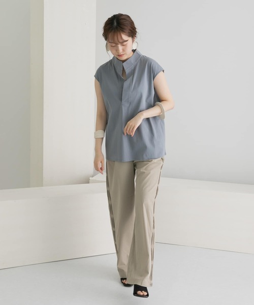 LAATO（ラート）の「RELAX TACK PANTS（その他パンツ・レディース・カーキ/ベージュ/グリーン・FREE）」の7枚目の写真