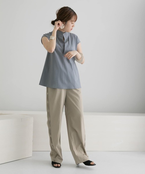 LAATO（ラート）の「RELAX TACK PANTS（その他パンツ・レディース・カーキ/ベージュ/グリーン・FREE）」の8枚目の写真